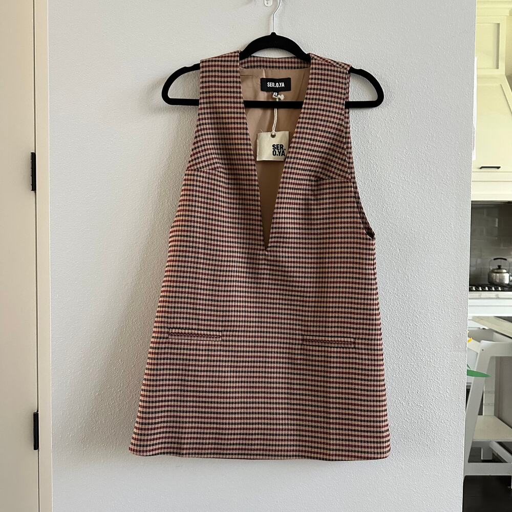 SEROYA  maxine mini tent dress XS new